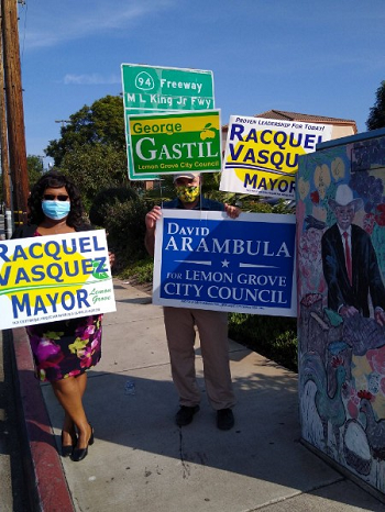 Sign Waving 7